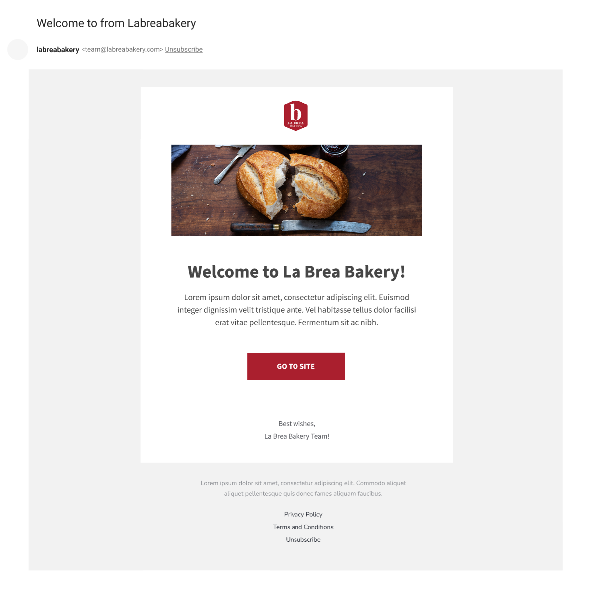 Email Template 86